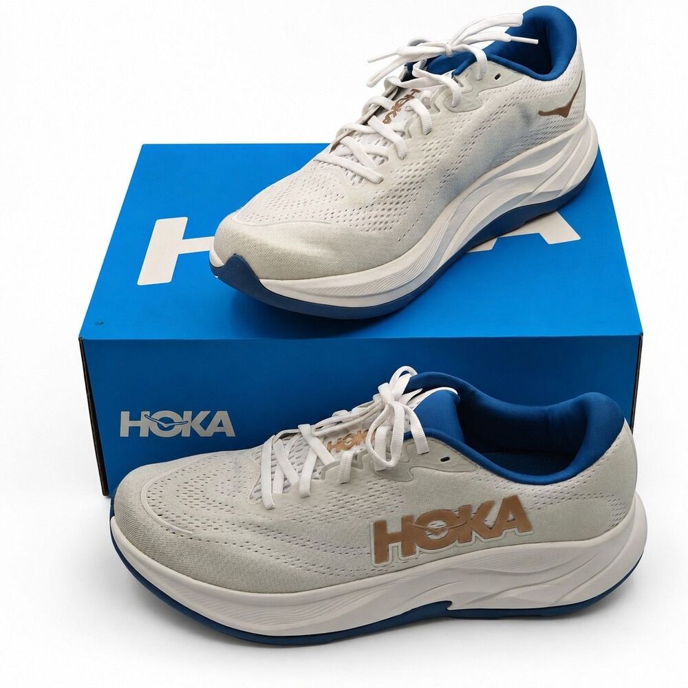 HOKA Rincon 4 Men’s Running Shoes Frost Gold 1155130-FTG Size 12D